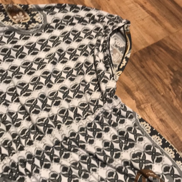 Joci and I brown paisley dress size small - Picture 9 of 11